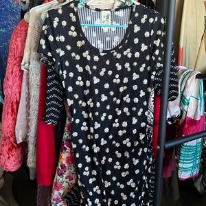 Black Sunflower Dress